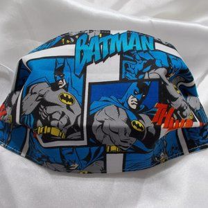Child's Pleated Batman Face Mask